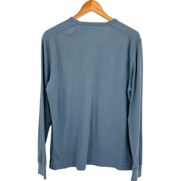 American Eagle light blue henley shirt size large - Picture 2 of 5